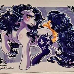 Fleur pony / horse post card